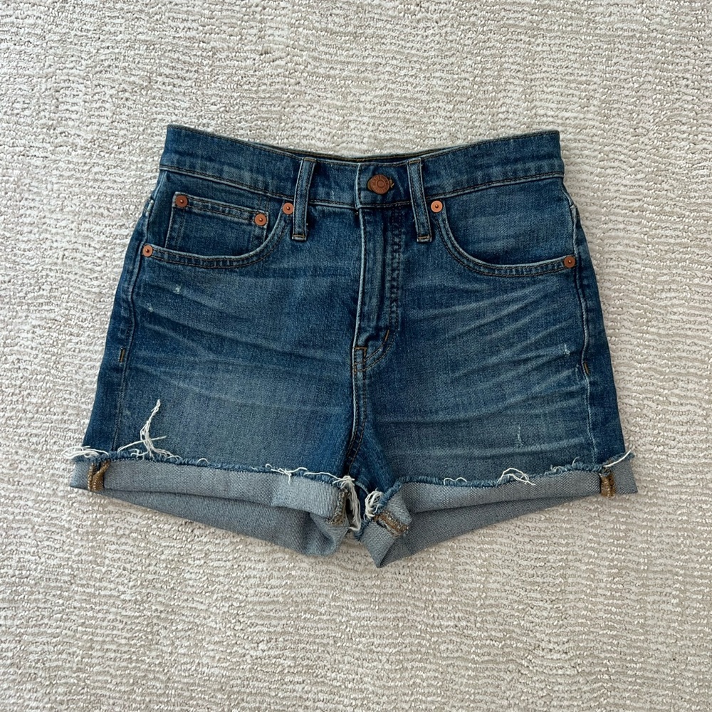 Madewell High-Waisted Denim Shorts